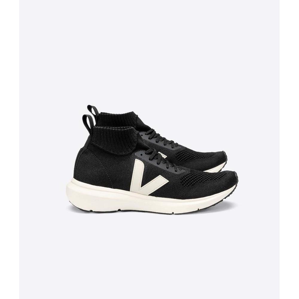 Veja V-KNIT VEJA X RICK OWENS MID Loopschoenen Heren Zwart | BE 153HAP